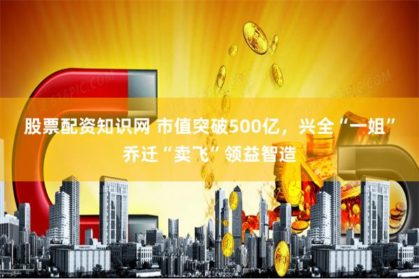 股票配资知识网 市值突破500亿，兴全“一姐”乔迁“卖飞”领益智造